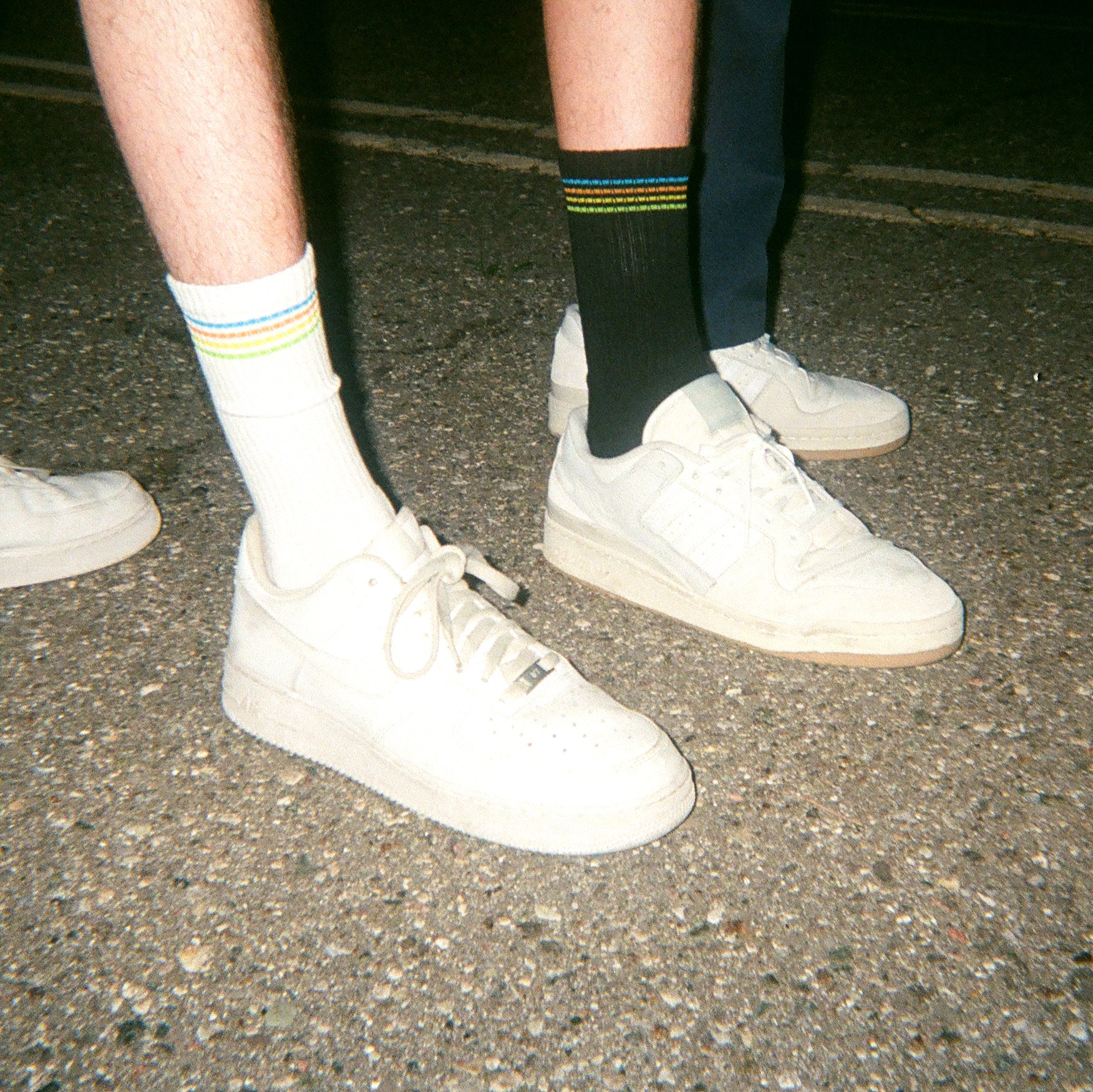 Black HIVEMIND x DAMAGE Socks