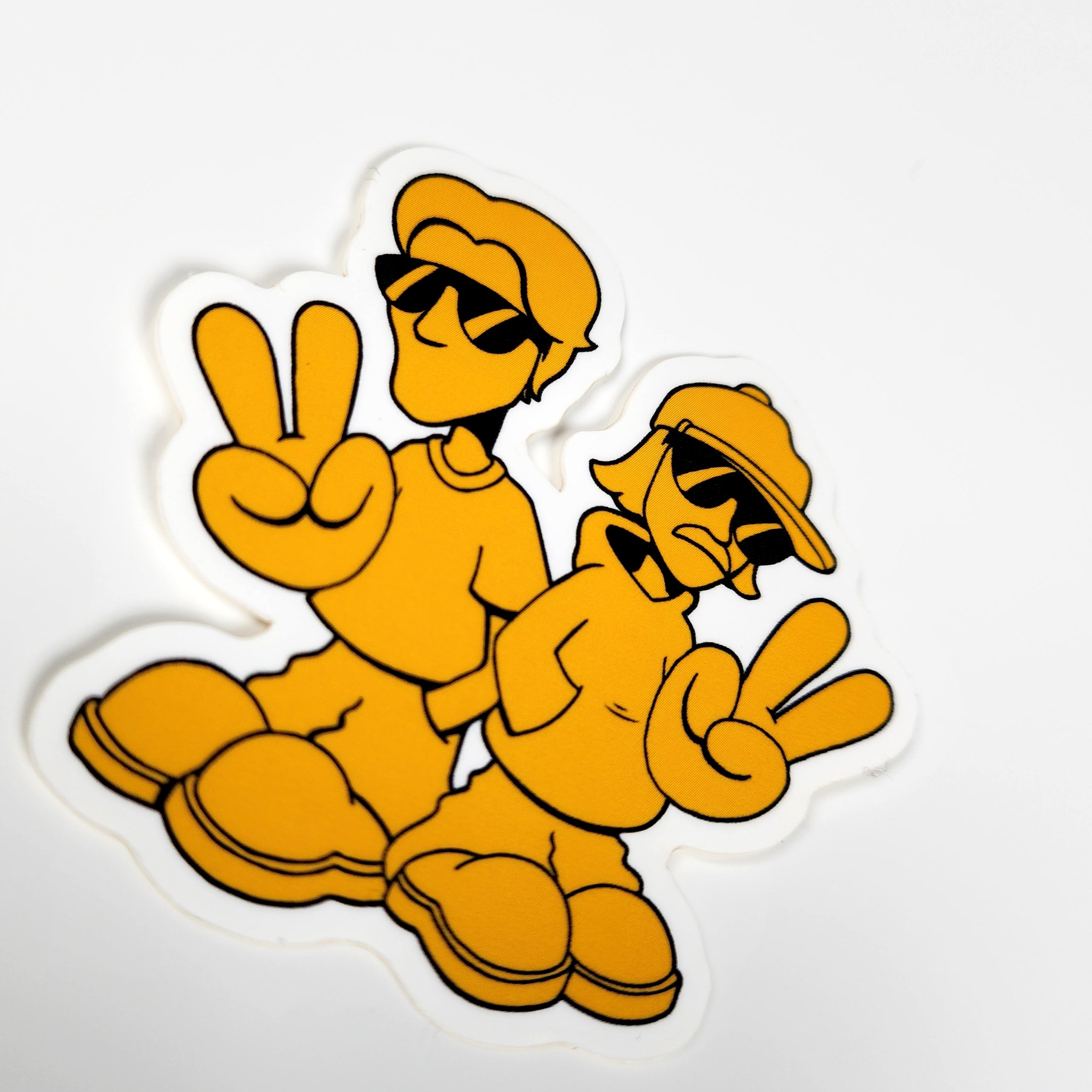 Yellow Crunk Sticker