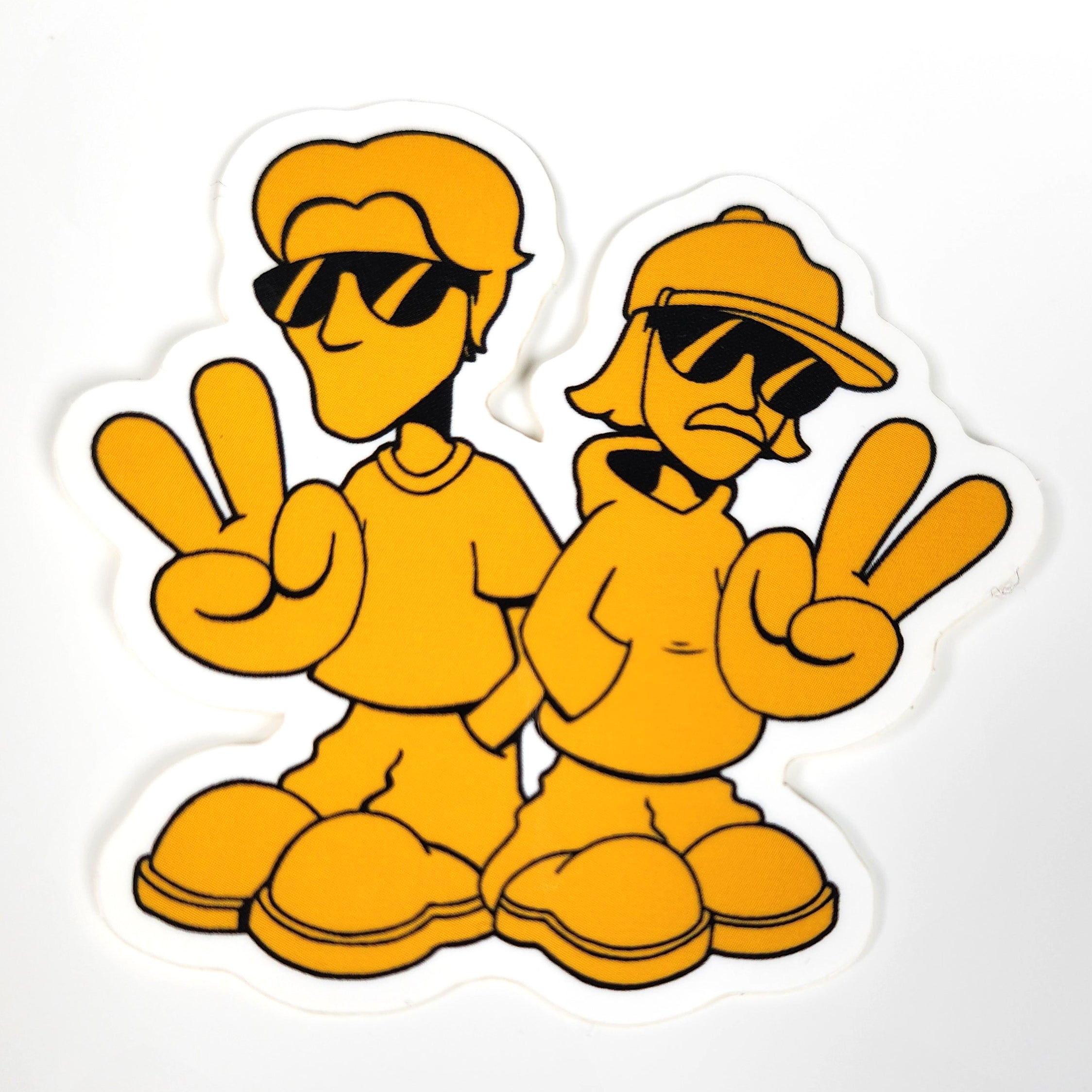 Yellow Crunk Sticker