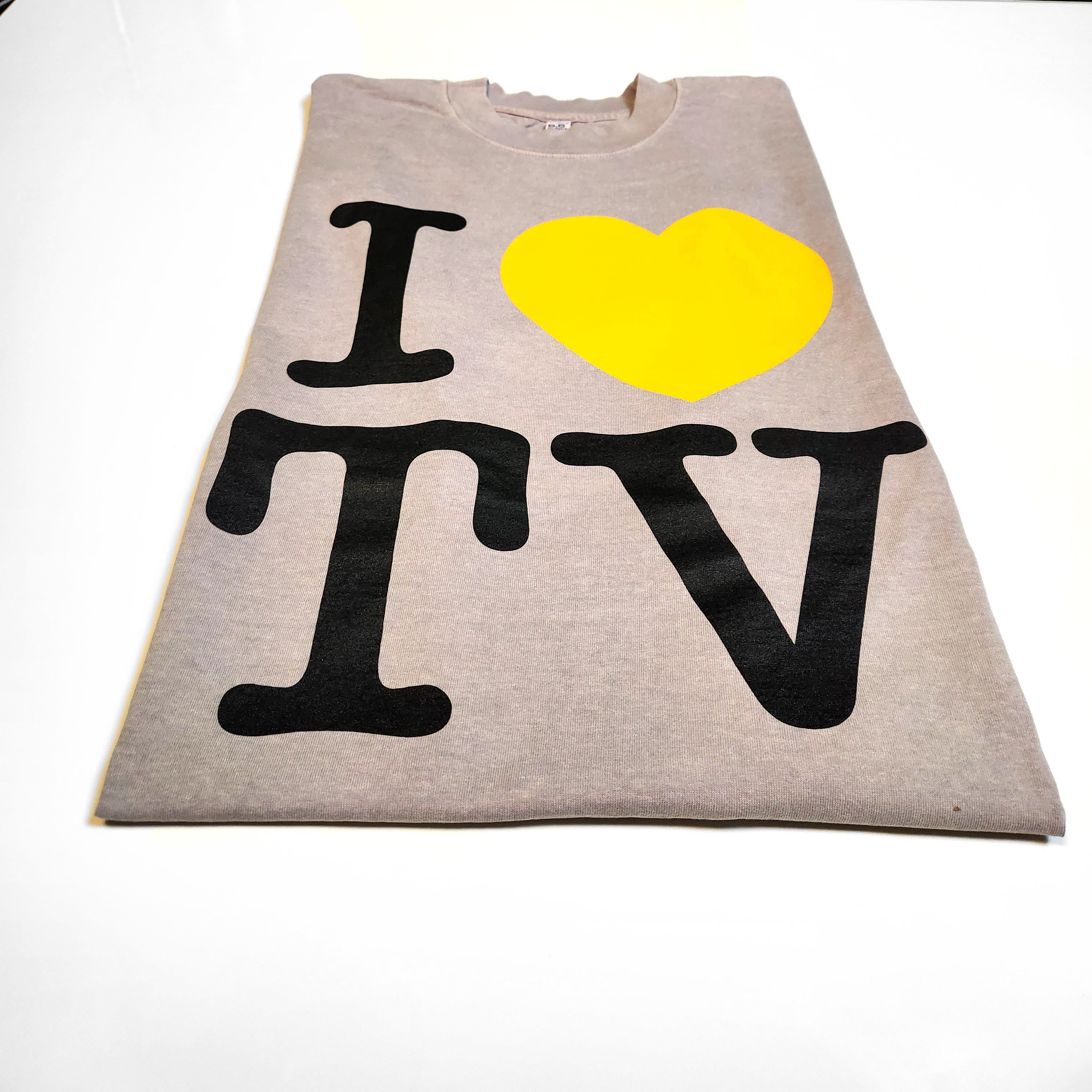 I ♡ TV Grey T-Shirt