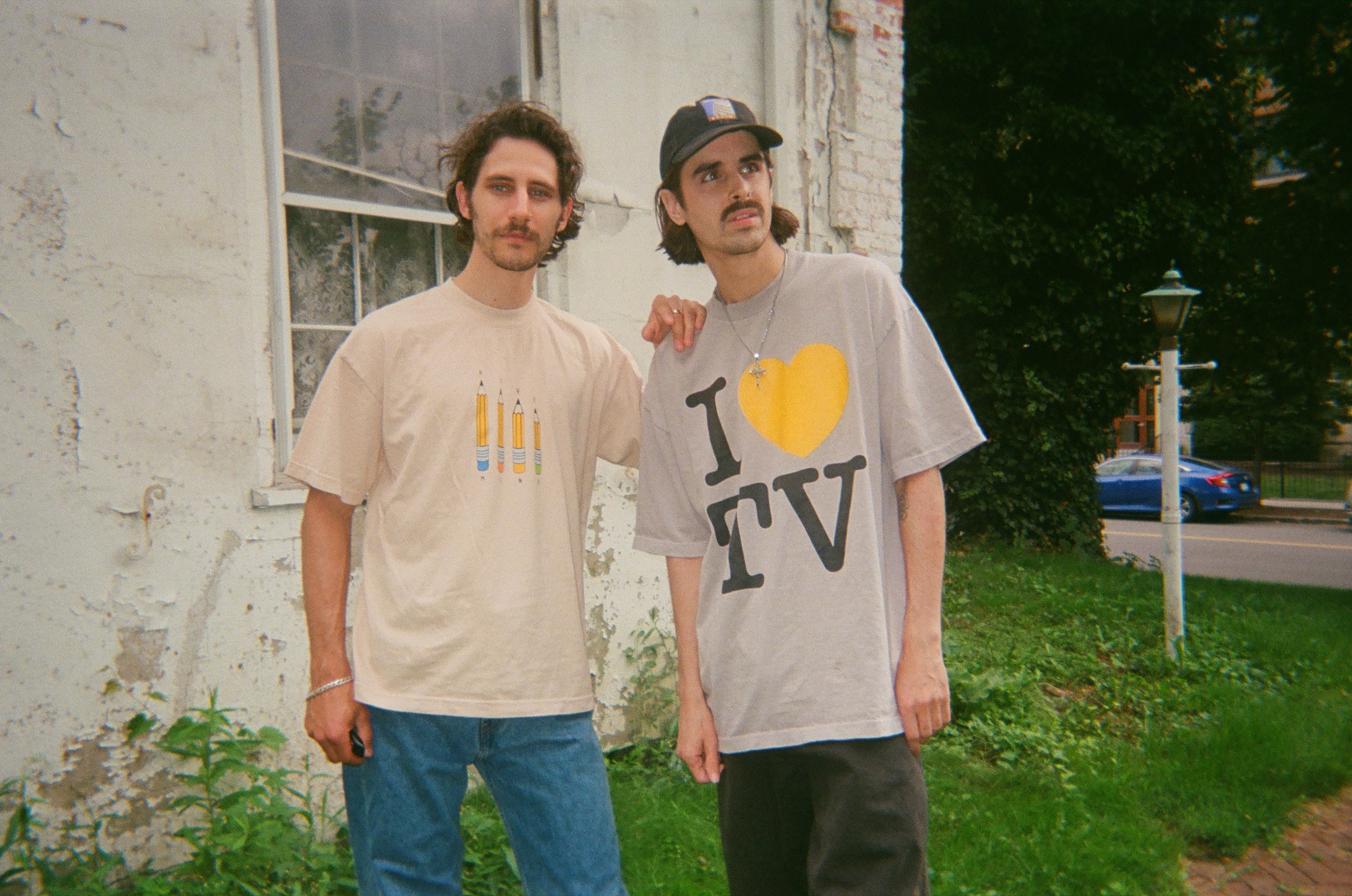 I ♡ TV Grey T-Shirt