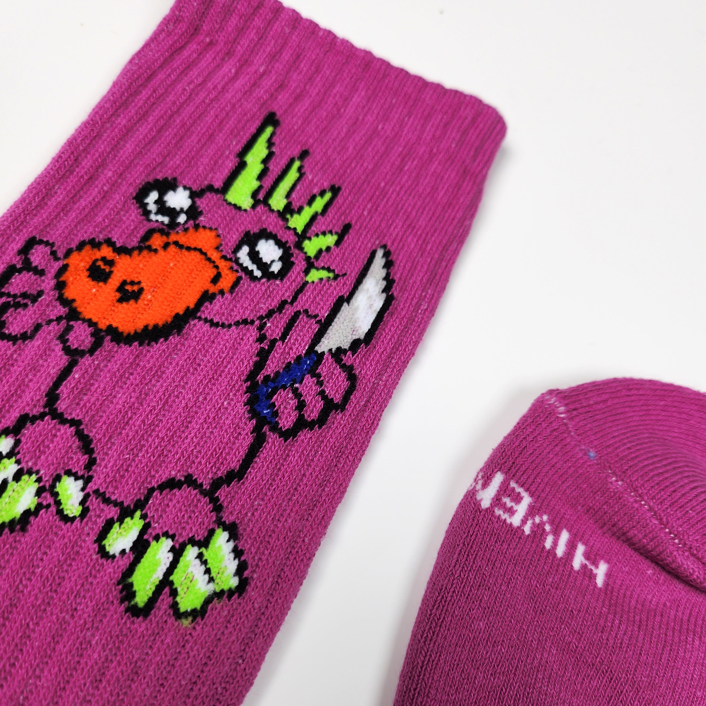 Purple Platypus HIVEMIND x DAMAGE Socks